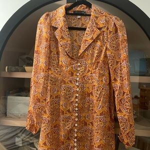 Urban outfitters orange dress S